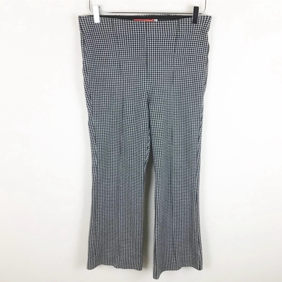 Anthropologie Cartonnier Cropped Houndstooth Pants M - Picture 6 of 6